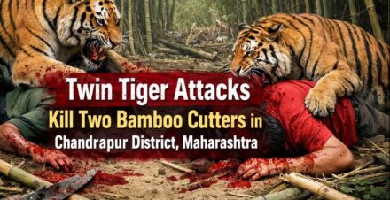 Twin Tiger Attacks Kill Two Bamboo Cutter