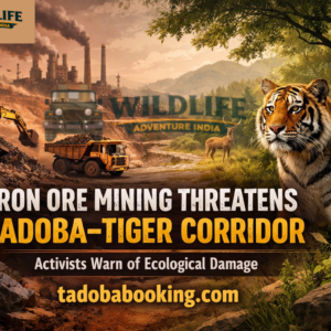 Iron Ore Mining Threatens Tadoba–Tiger Corridor, Activists Warn of Ecological Damage