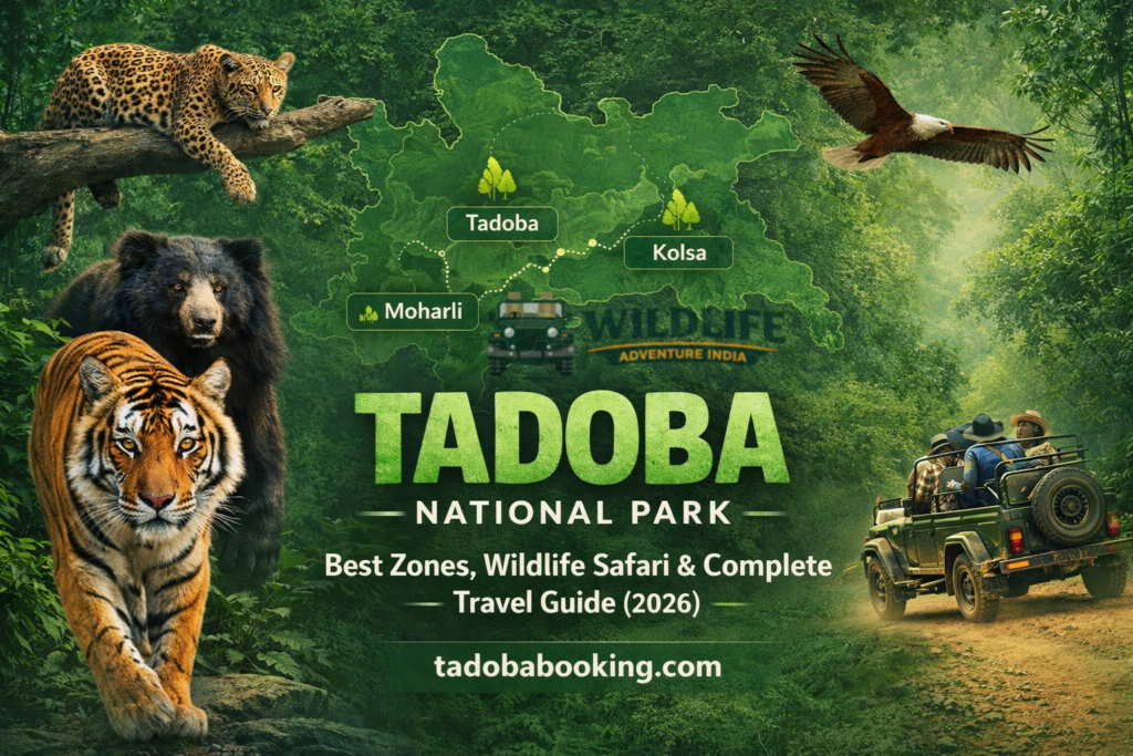 Tadoba National Park: Best Zones, Wildlife Safari & Complete Travel Guide (2026)