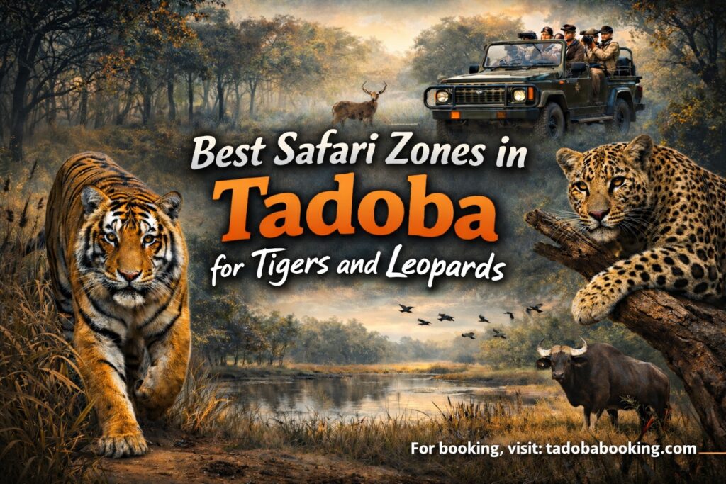 Best Safari Zones in Tadoba for Tigers and Leopards