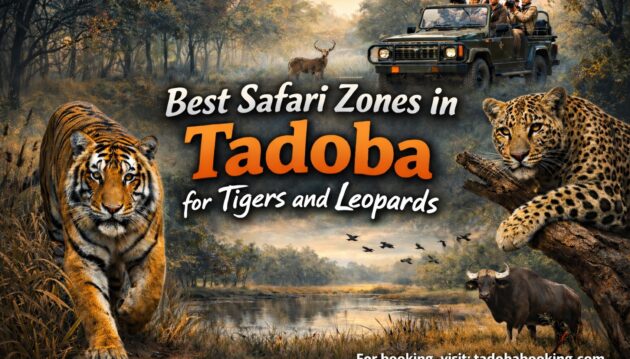 Best Safari Zones in Tadoba for Tigers and Leopards