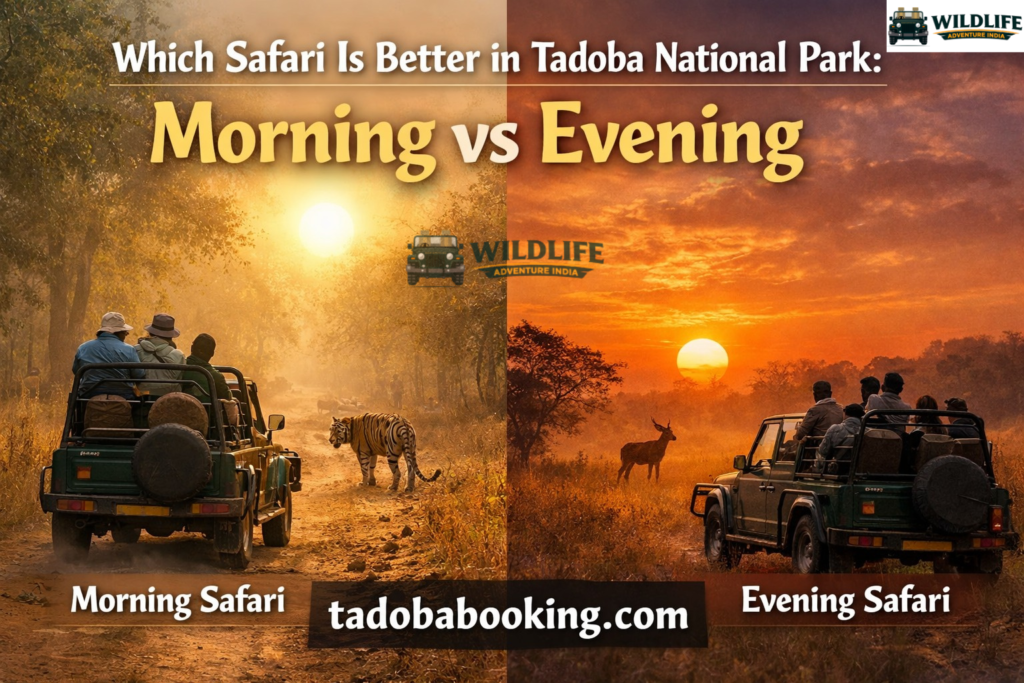 Tadoba National Park: Morning vs Evening
