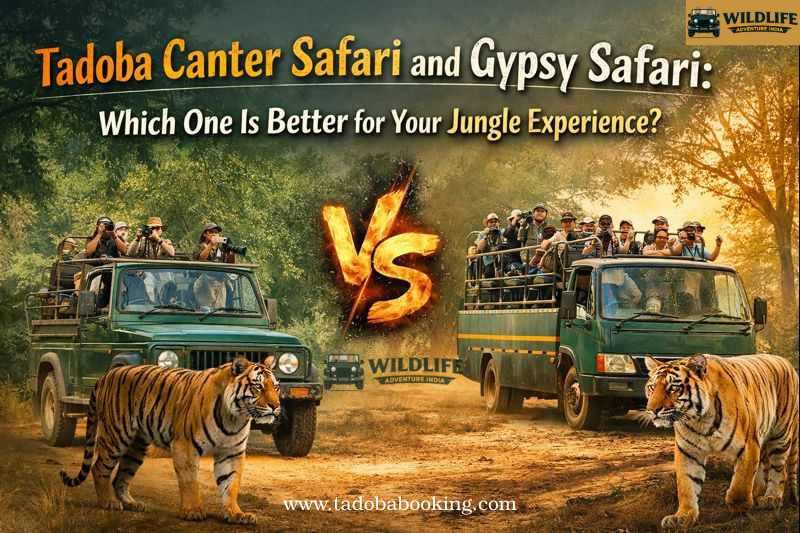 Tadoba Canter Safari and Gypsy Safari