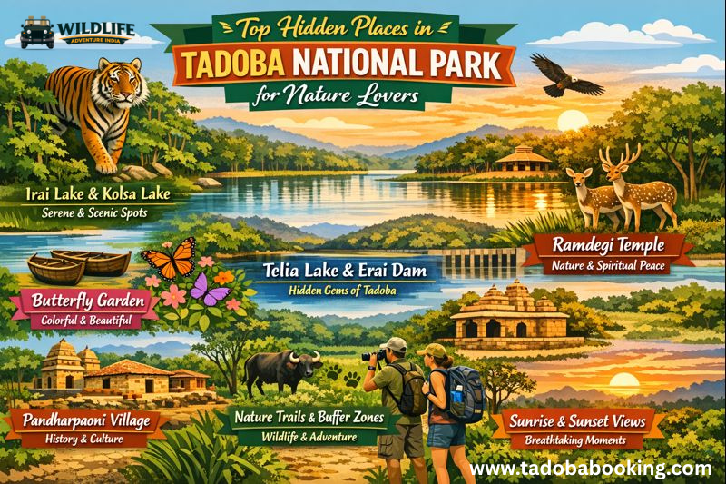 Top Hidden Places in Tadoba National Park for Nature