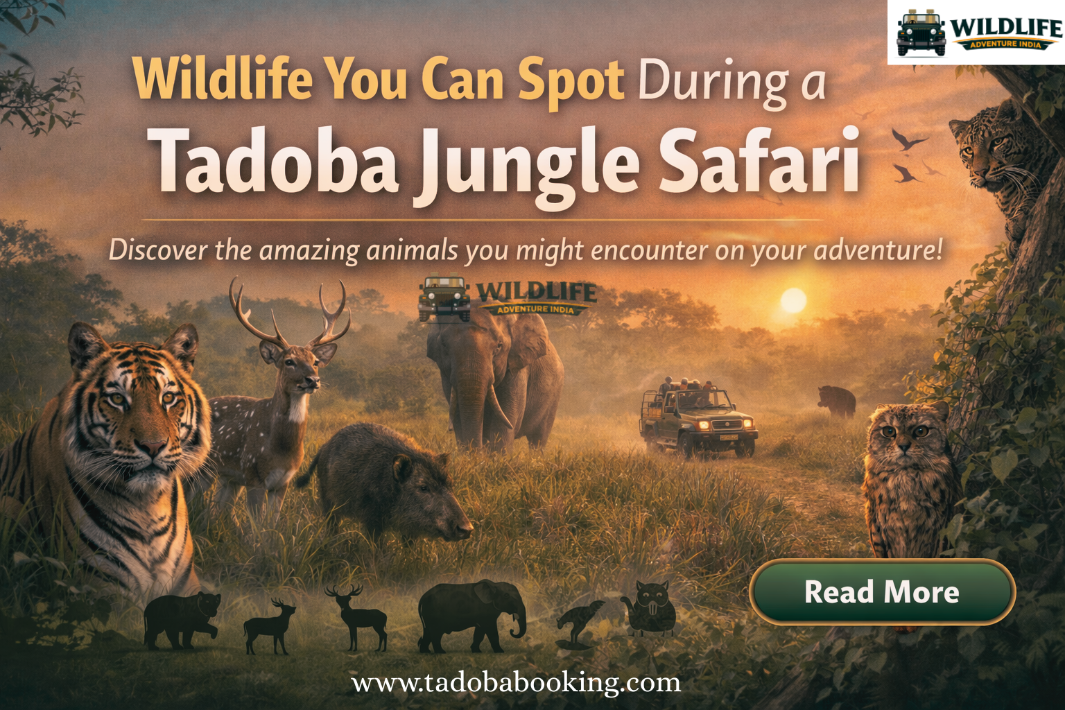 Wildlife You Can Spot During a Tadoba Jungle Safari