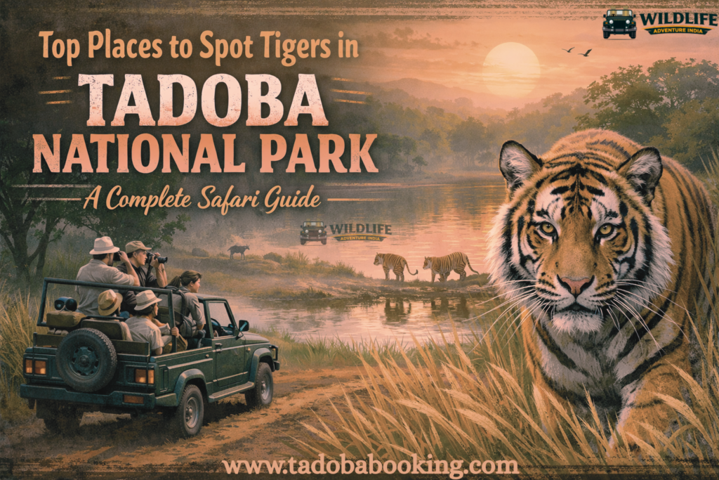Top Places to Spot Tigers in Tadoba National Park