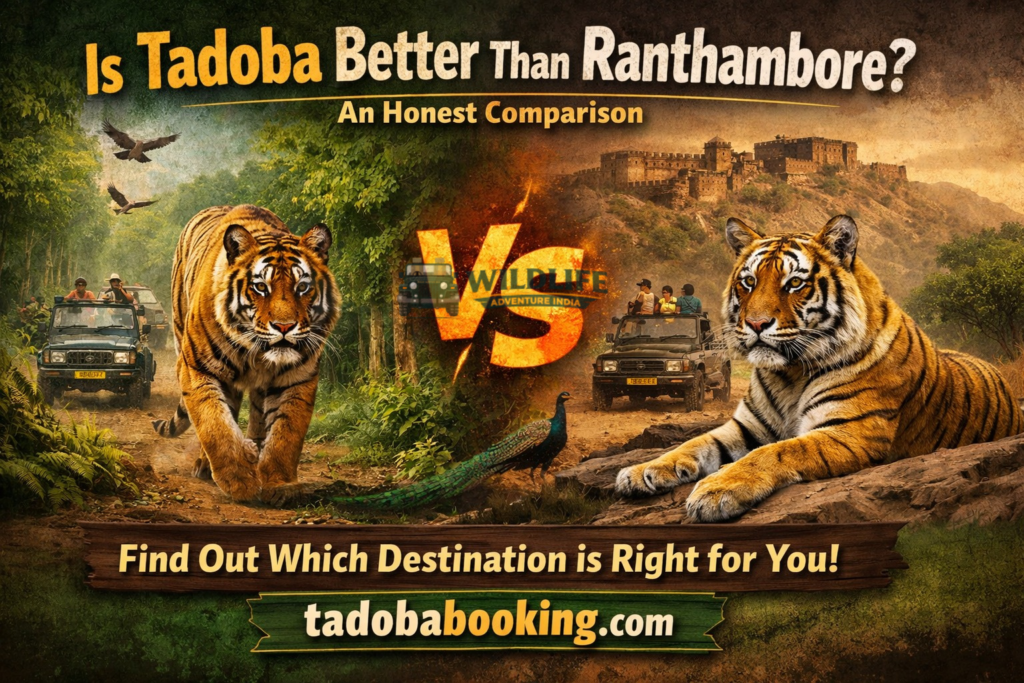 Is Tadoba Better Than Ranthambore? An Honest Comparison
