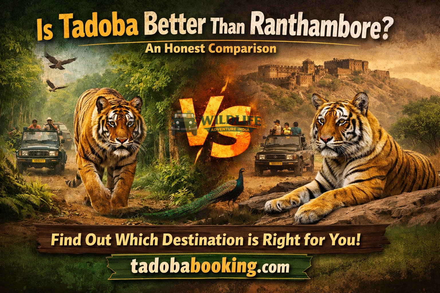 Is Tadoba Better Than Ranthambore? An Honest Comparison