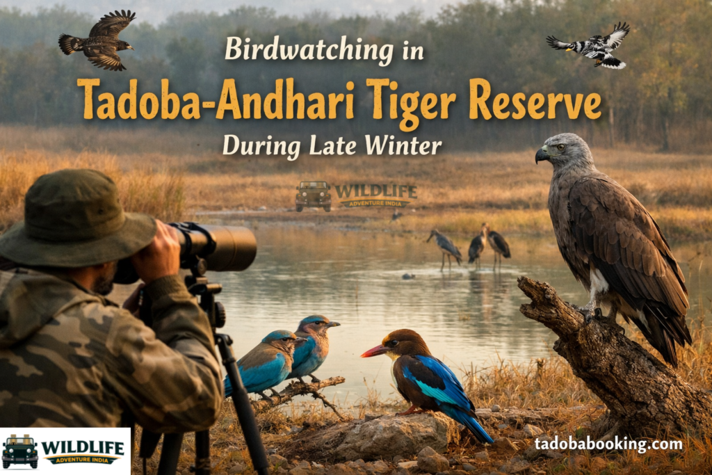 Birdwatching in Tadoba-Andhari Tiger Reserve During Late Winter