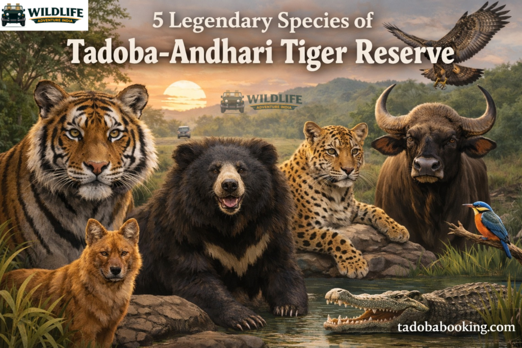 5 Legendary Species of Tadoba-Andhari Tiger Reserve