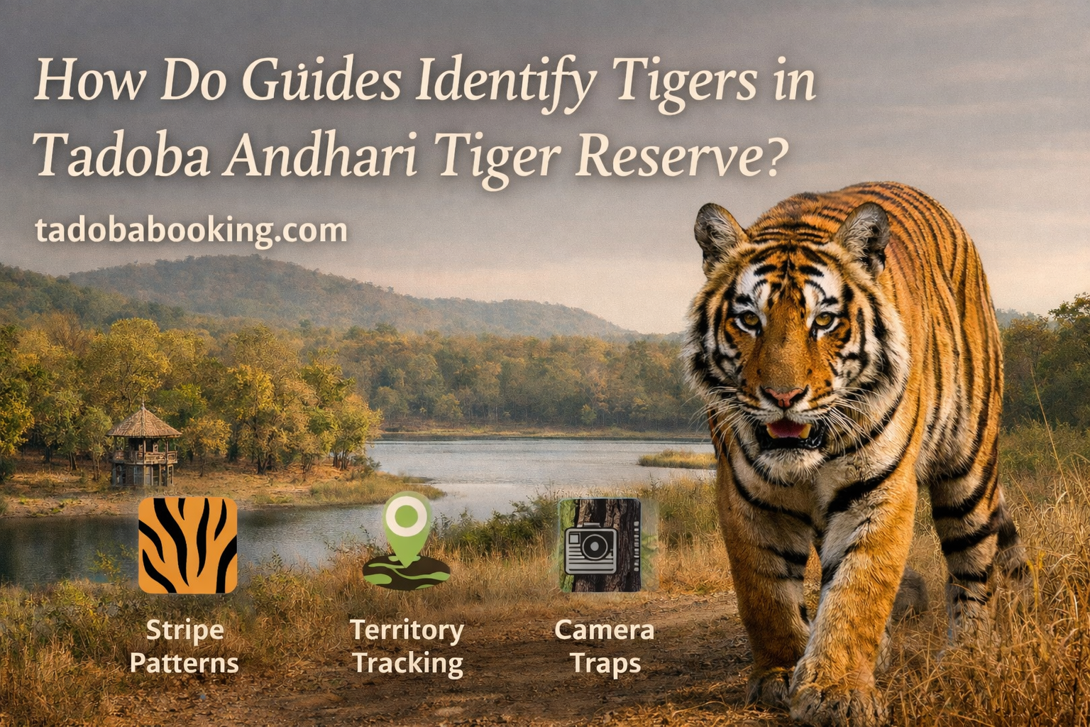How Do Guides Identify Tigers in Tadoba Andhari Tiger Reserve?