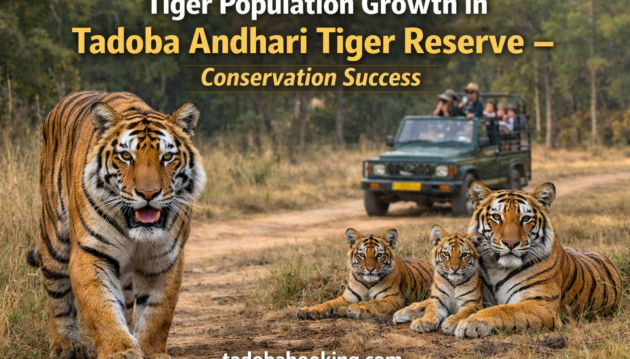 tiger population growth in Tadoba Andhari Tiger Reserve