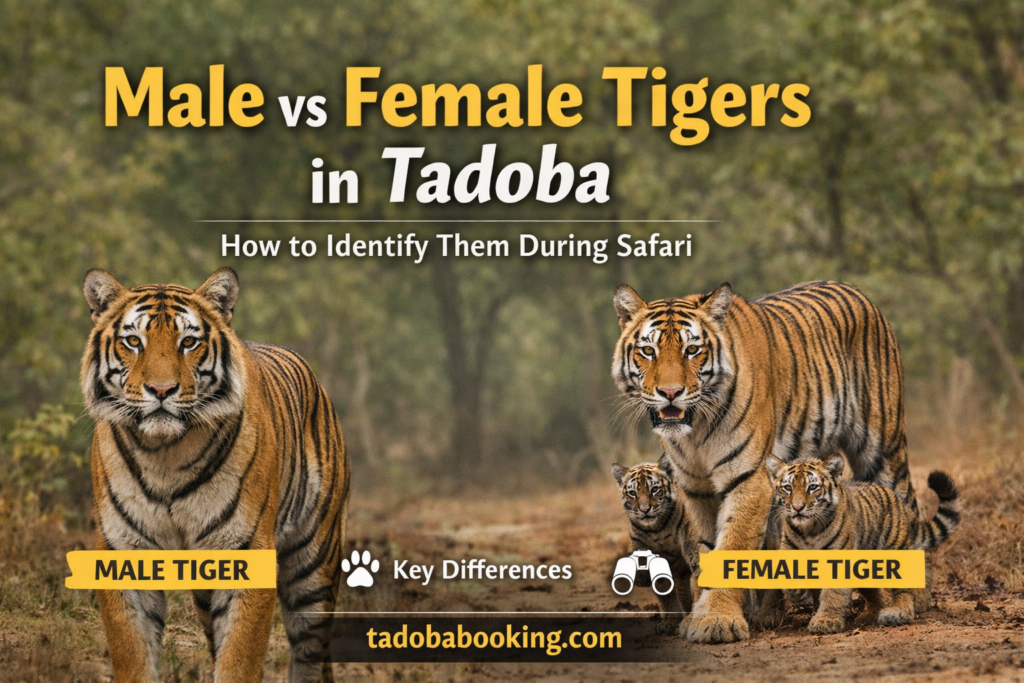 Male vs Female Tigers in Tadoba