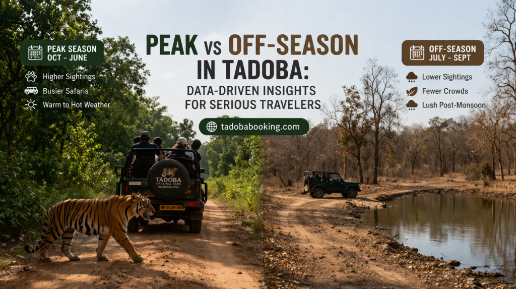 Peak vs Off-Season in Tadoba