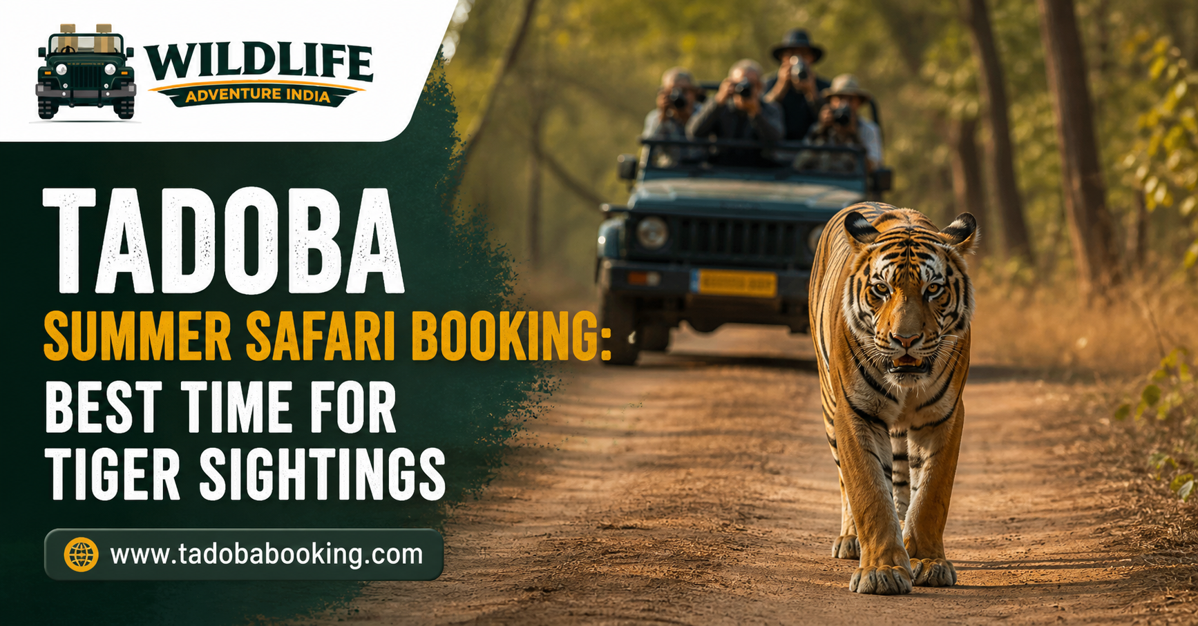 Tadoba Summer Safari Booking: Best Time for Tiger Sightings