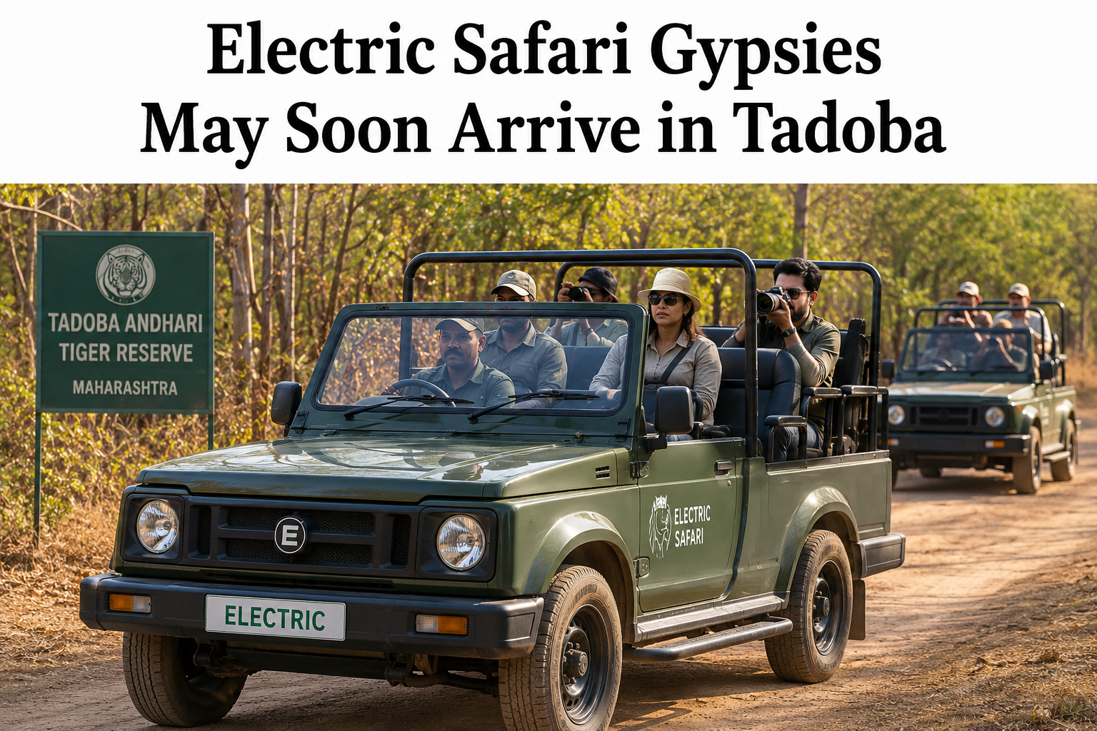 Electric Safari Gypsies May Soon Arrive in Tadoba 