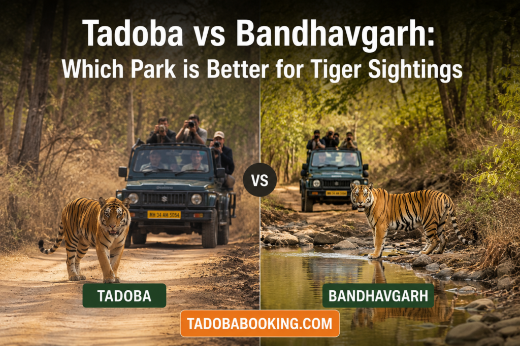 Tadoba vs Bandhavgarh Which Park is Better for Tiger Sightings