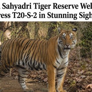 Tara Sahyadri Tiger Reserve Welcomes Tigress T20-S-2 in Stunning Sightings