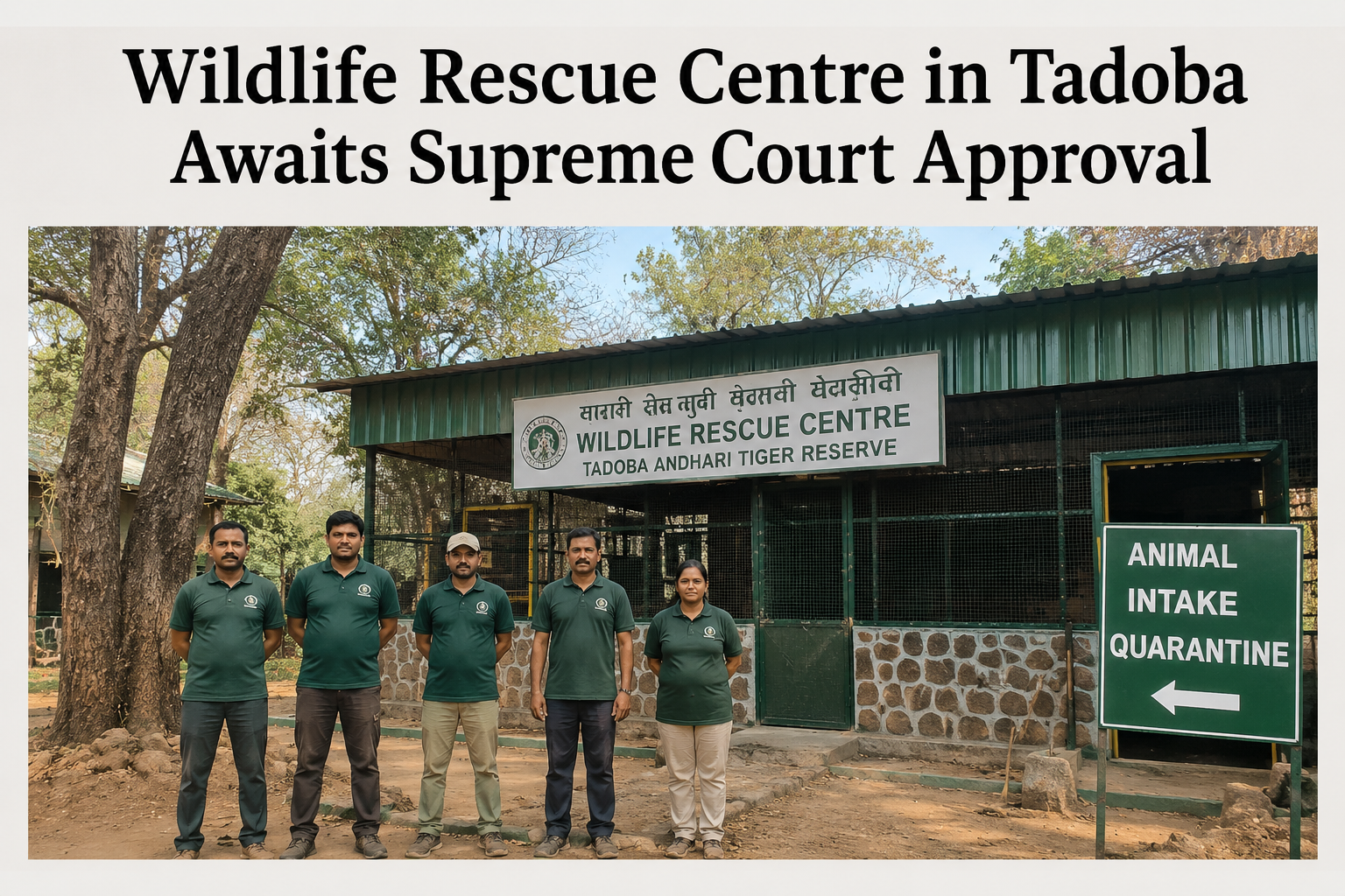 Wildlife Rescue Centre in Tadoba Awaits Supreme Court Approval