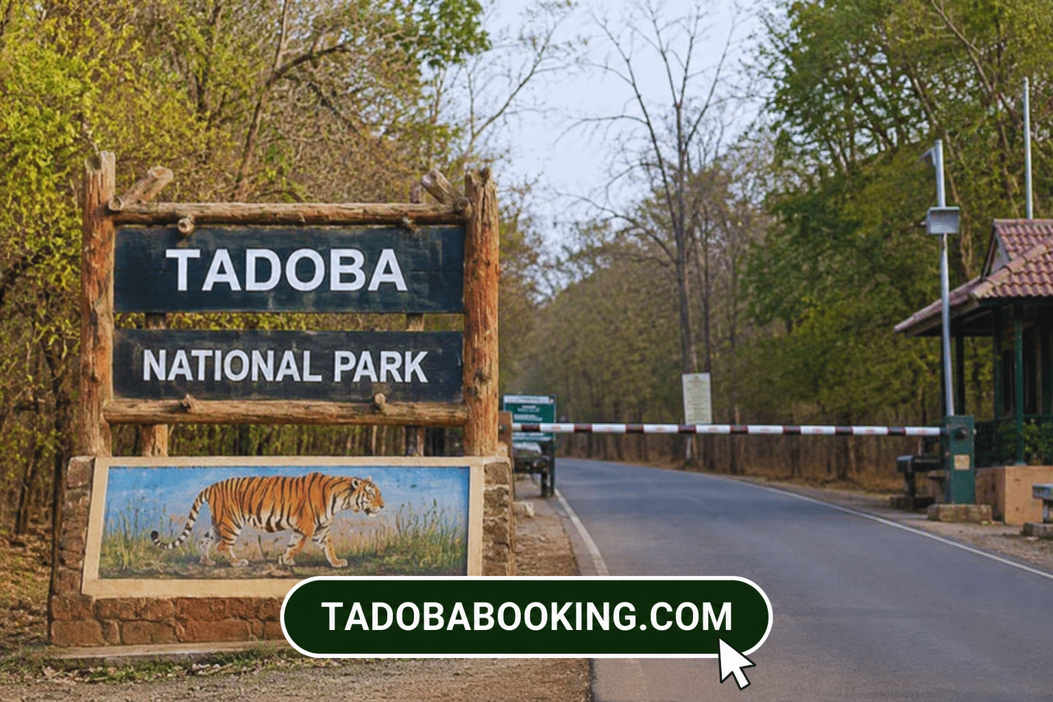 How Many Safari Gates Are There in Tadoba National Park? 