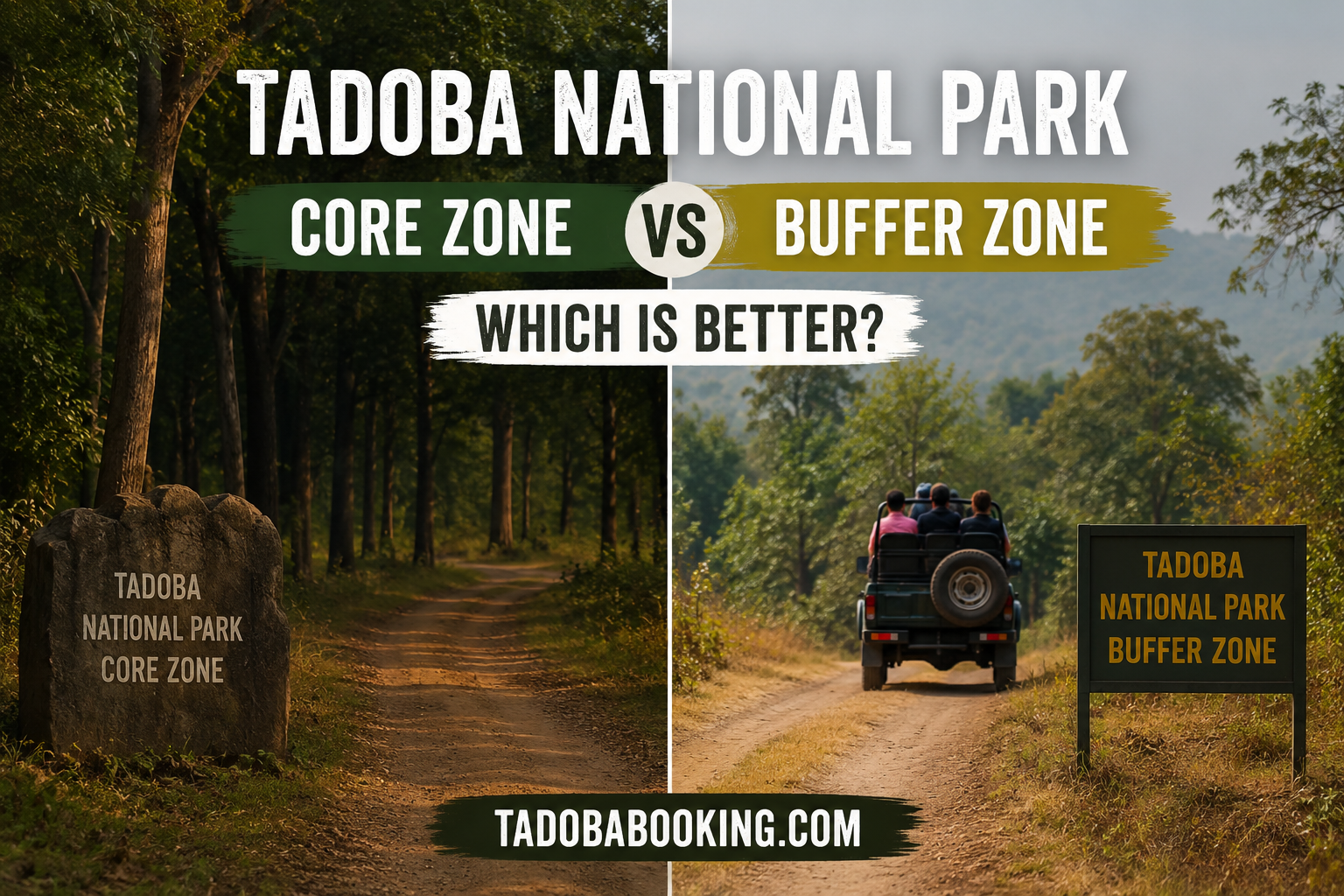 Tadoba National Park Core vs Buffer Zone: Which Is Better?