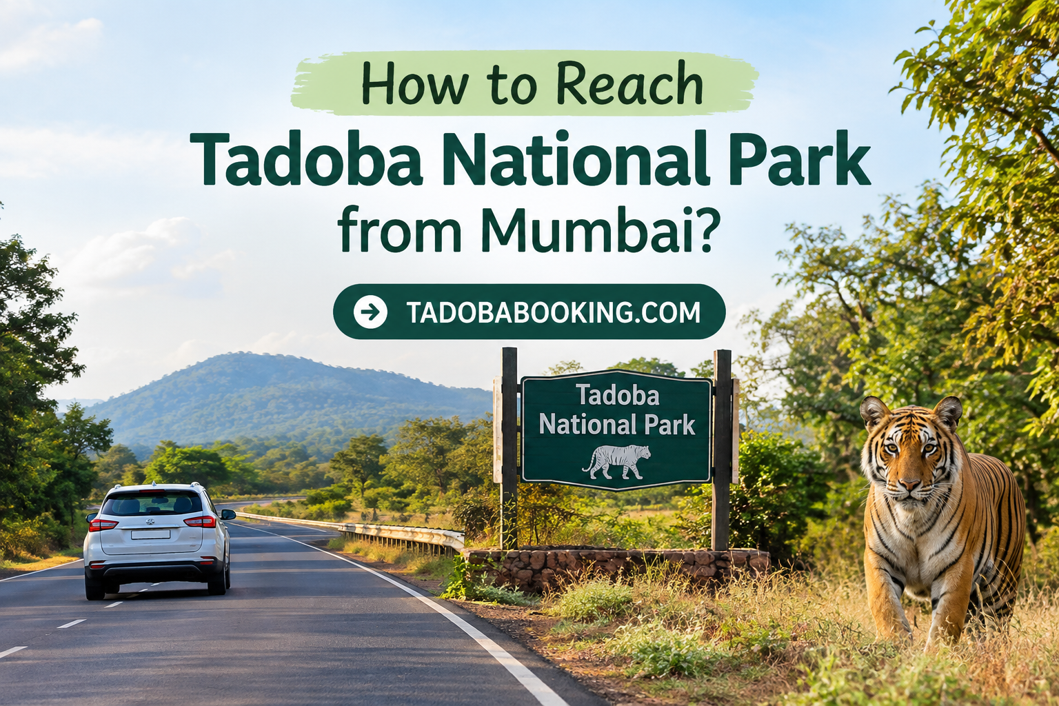 How to Reach Tadoba National Park from Mumbai? 