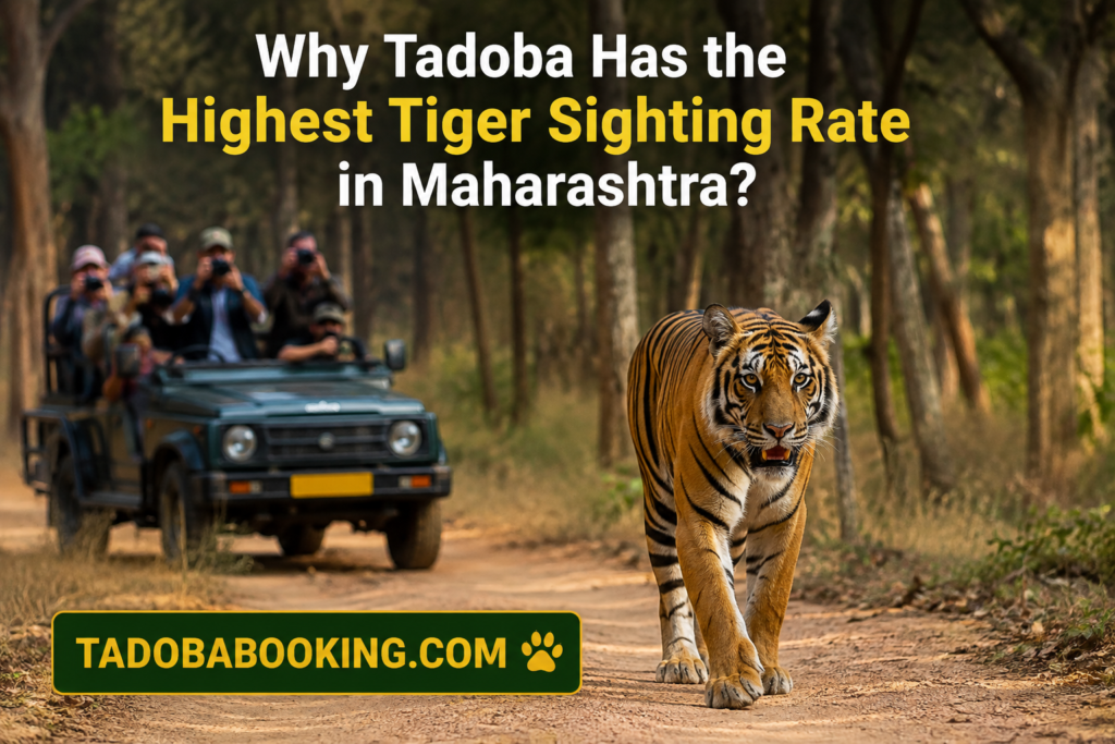 Why Tadoba Has the Highest Tiger Sighting Rate in Maharashtra