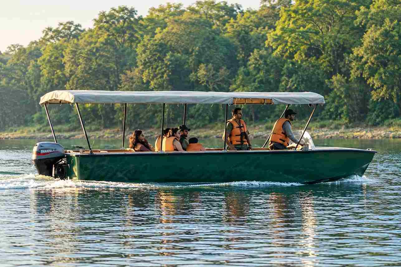 Tadoba Boat Ride in Irai Lake